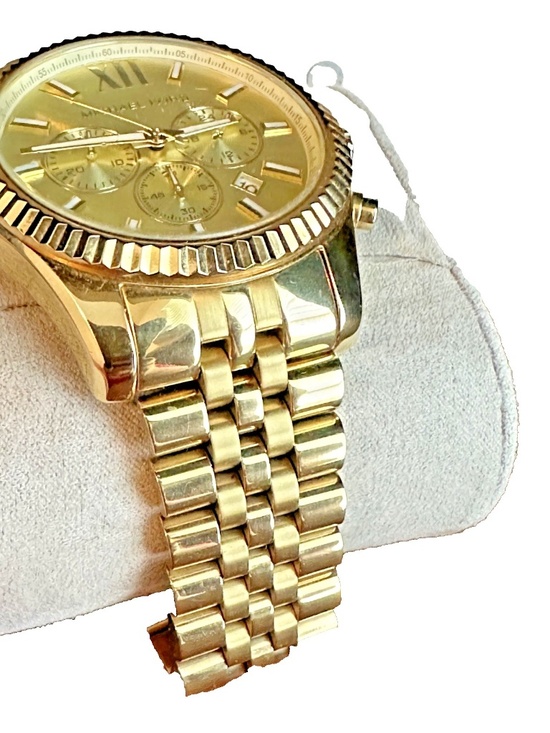 Michael Kors Lexington Gold Tone Stainless Steel – Preloved main image 7